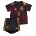 Njemačka Leon Goretzka #8 Gostujuci Dres za Dječji SP 2022 Kratak Rukavima (+ kratke hlače)